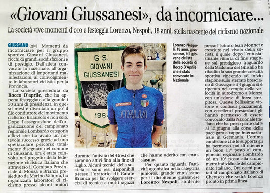 Giussanesi da incorniciare...