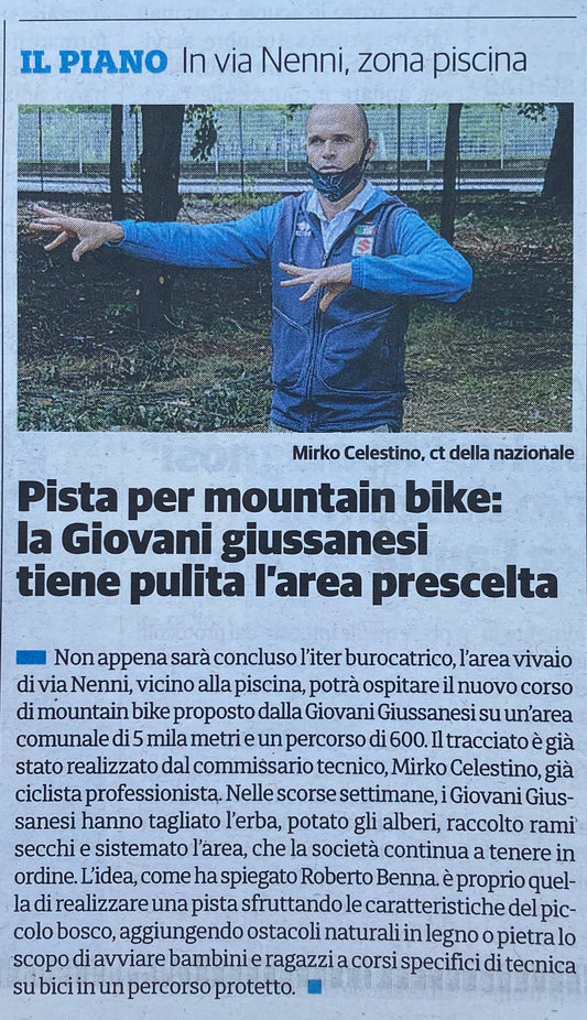 Proseguono i lavori del bike park